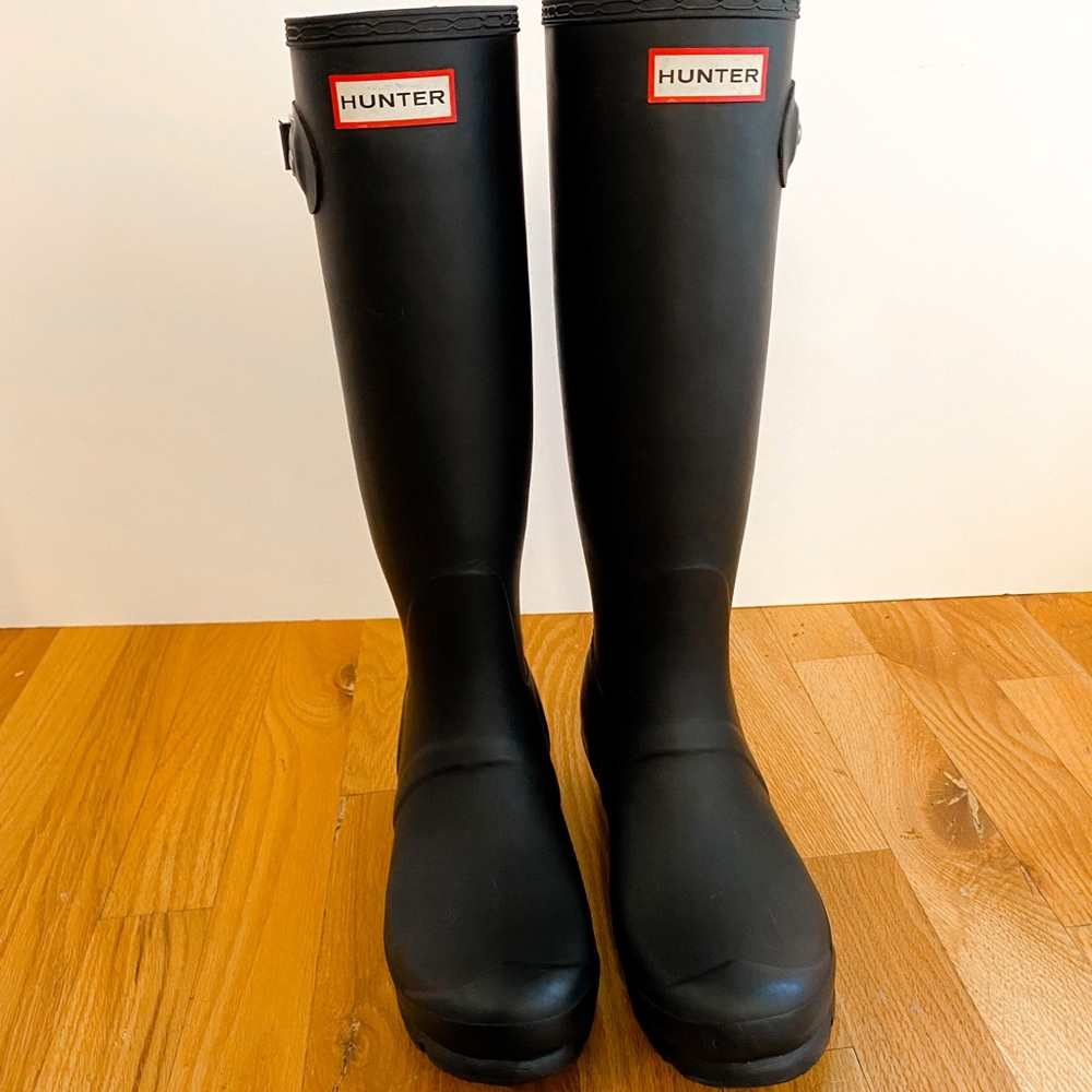 Hunter Original Tall Rain Boot - Matte Black